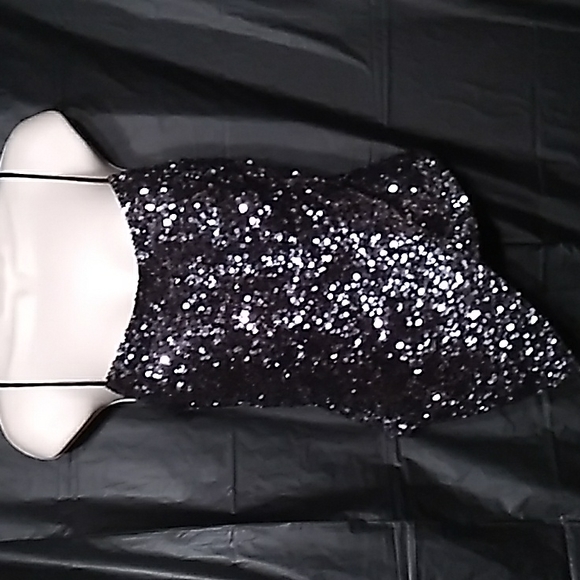 CACHE TOP SEQUINS - Picture 2 of 8